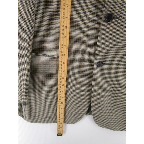 Pendleton Sport Coat 42 Houndstooth Blazer Wool Jacket Preppy Lined - Picture 4 of 12